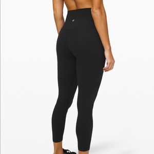 Lululemon align pant II 25” black size 2